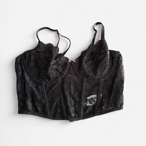 Elegant Black Lace corset